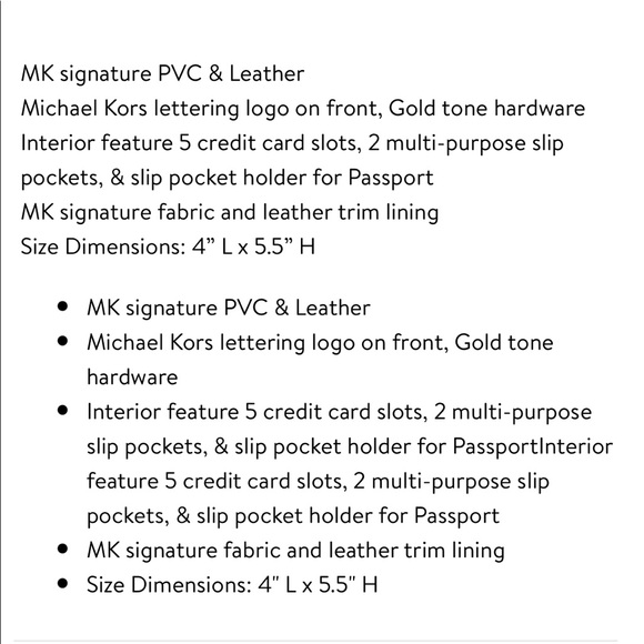 Michael Kors Jet Set wallet - Picture 6 of 6